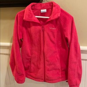 Women’s Hot Pink Columbia Fleece